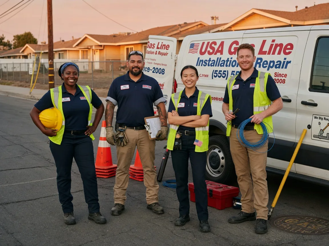 Gas Line Installation company in Darrouzett, TX
